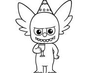 Coloriage Pippo, l'ami de Labubu