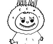 Coloriage et dessins gratuit Portrait de Labubu à imprimer