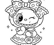 Coloriage Princesse Labubu