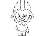 Coloriage Puca de dessin anim&eacute; Labubu