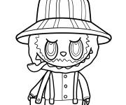 Coloriage Vincent Van Gogh Labubu