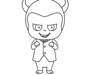 Coloriage Yaya le m&eacute;chant de Labubu