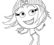 Coloriage et dessins gratuit Emoji Jail Break du Monde Secret Des Emojis à imprimer