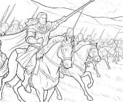 Coloriage Bataille du Pelennor