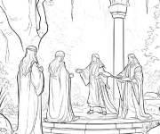 Coloriage Conseil de Fondcombe