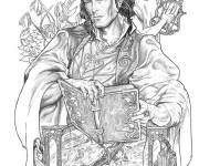 Coloriage Conte de Seigneur des anneaux