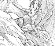 Coloriage Dragon Smaug