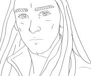 Coloriage Elfe dessin &agrave; la main