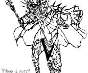Coloriage Le m&eacute;chant Sauron