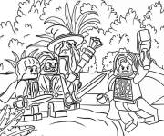 Coloriage Lego Seigneur des anneaux