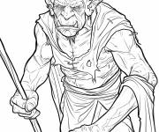 Coloriage Les Orques du Mordor