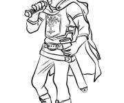 Coloriage Prince du film Seigneur des anneaux