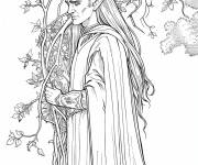 Coloriage Roi Thranduil