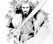 Coloriage Thorin Oakenshield