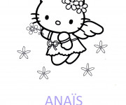 Coloriage Les Prénoms Anaïs pour Fille