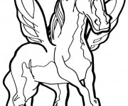 Coloriage Licorne Disney