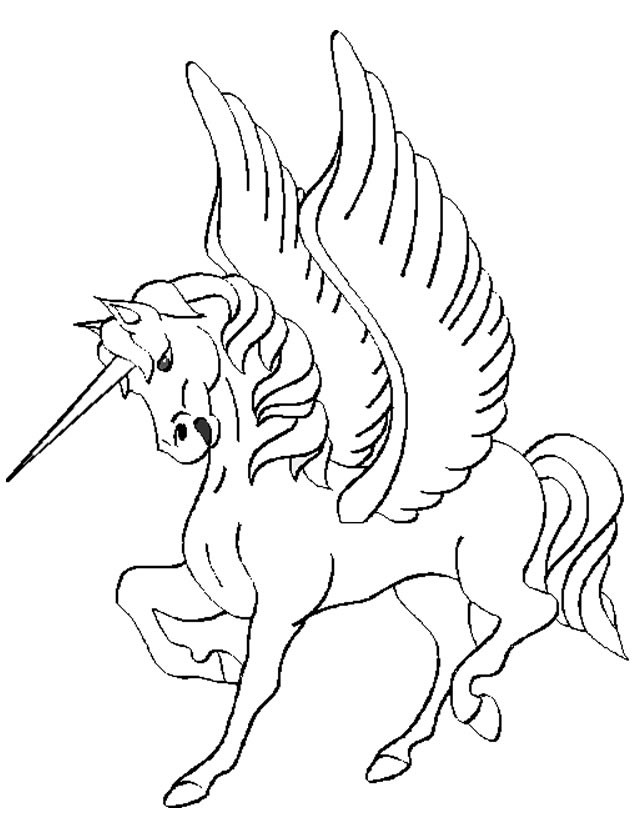 Coloriage Licorne Sur Ordinateur Dessin Gratuit à Imprimer