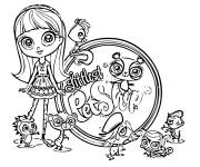 Coloriage Affiche de Petshop