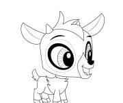 Coloriage Baa Baa Lou de Littlest Petshop