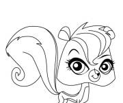Coloriage Ecureuil de Littlest Petshop