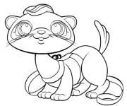 Coloriage Loutre de Littlest Petshop