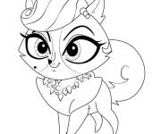Coloriage Madame Pom de littlest petshop