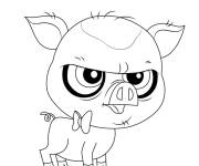 Coloriage Mary Frances de Littlest Petshop