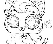 Coloriage Meow Meow de Littlest Pet Shop