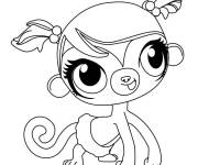 Coloriage Minka de Littlest Petshop