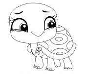 Coloriage Olive Shellstein de cartoon pour enfants