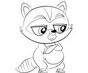 Coloriage Otto Von Fuzzlebutt de Petshop
