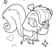 Coloriage Pepper Clark de Littlest Pet Shop