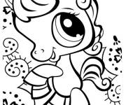 Coloriage Petit Poney de Littlest Petshop