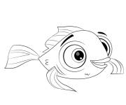 Coloriage Poisson adorable de Littlest Pet Shop