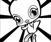 Coloriage Poussin de Littlest Peshop