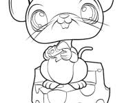 Coloriage Souris Petshop