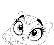 Coloriage Sweet Cheeks Litllest Petshop
