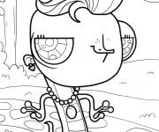 Coloriage Vinnie Terrio &eacute;l&eacute;gant de Pet shop