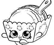 Coloriage Boite de Macaron kawaii