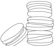 Coloriage Image Macarons