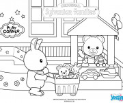 Coloriage Magasin de Jouets