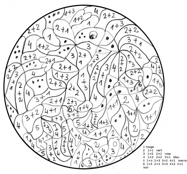 Coloriage Magique cp gratuit à imprimer
