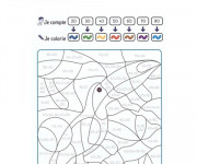 Coloriage et dessins gratuit Magique Addition à effectuer à imprimer