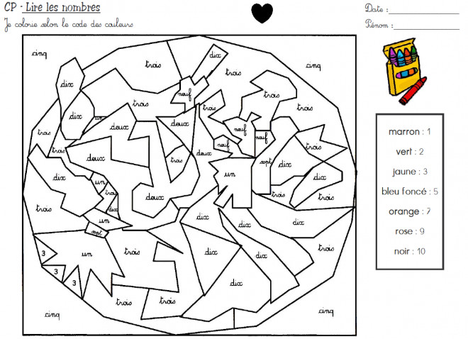 Coloriage Magique Cp 20 Dessin Gratuit à Imprimer