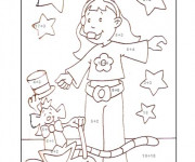 Coloriage Magique cp Addition pour enfant