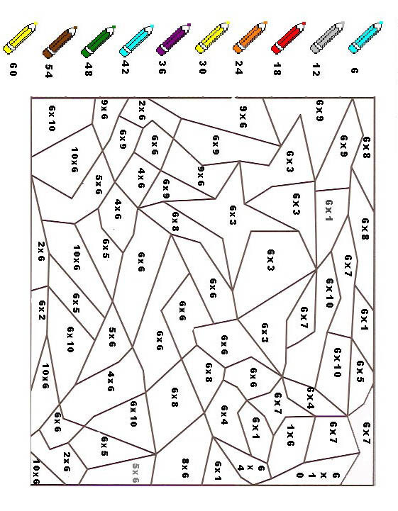 Coloriage Magique cp gratuit à imprimer liste 20 à 40