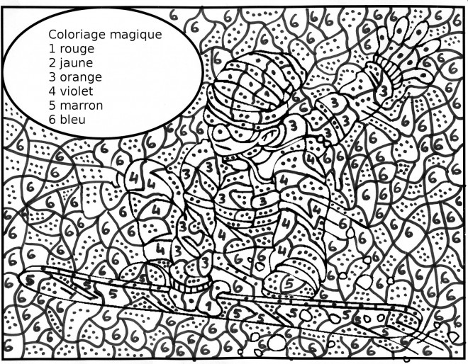 Coloriage Magique pour Adulte à imprimer