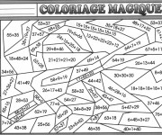 Coloriage Magique Addition