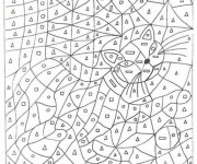 Coloriage Magique Chat