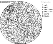 Coloriage et dessins gratuit Magique difficile à imprimer
